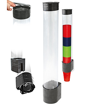 Becherspender für Trink-/Universalbecher bis 250 ml