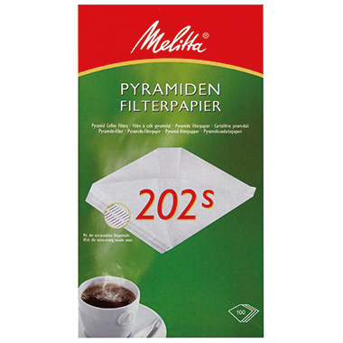Melitta Kaffeefilter weiß (202S), 100 Stk.