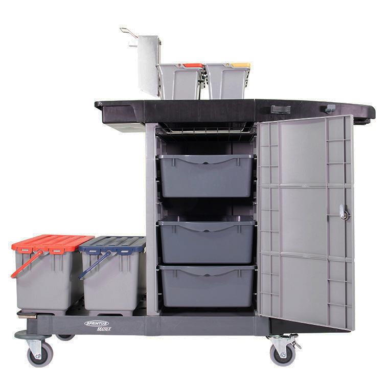Sprintus MATRIX-BOX - konfigurierter Reinigungswagen