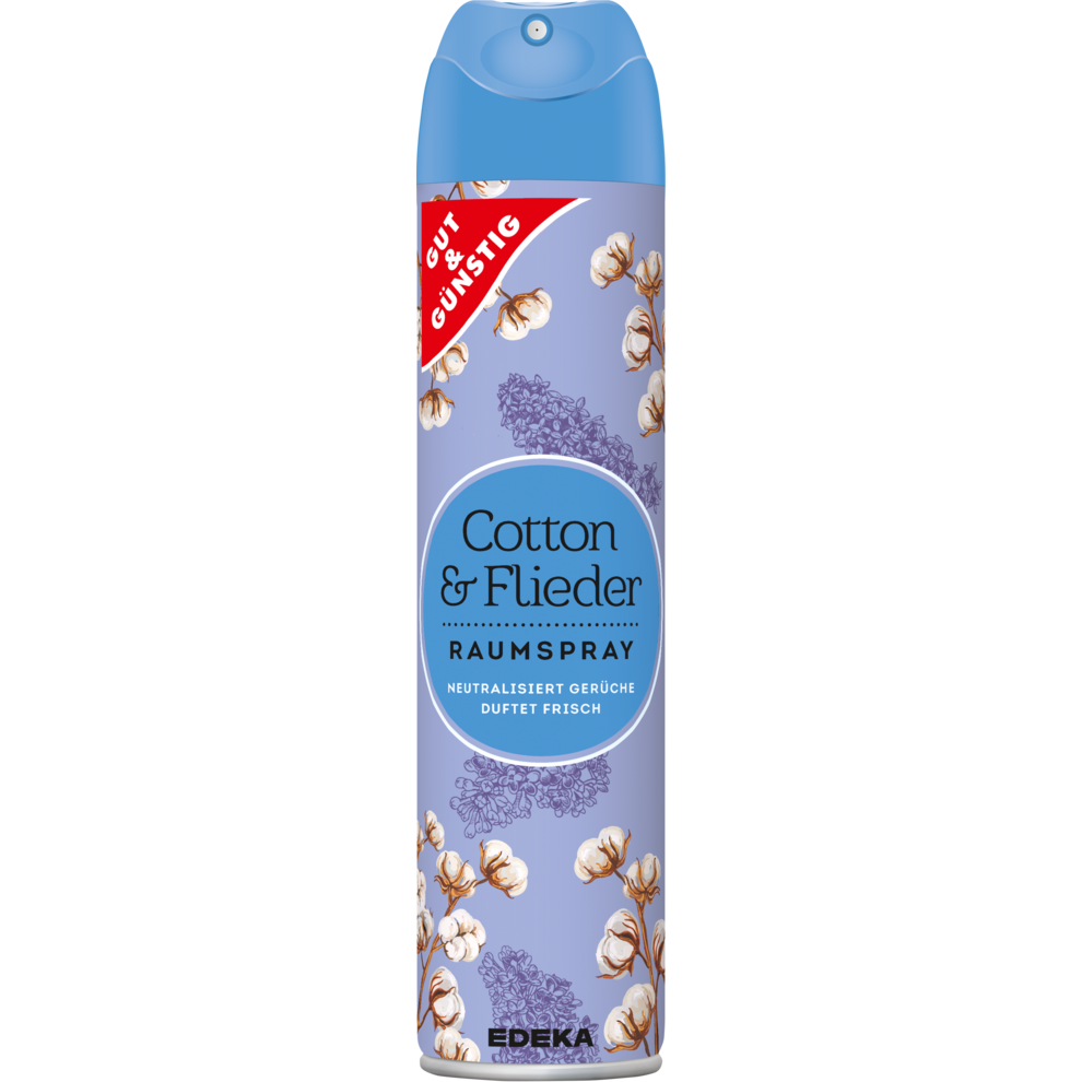 Raumspray Cotton & Flieder