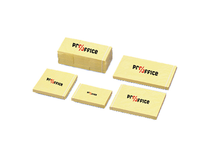 Haftnotiz Pro/Office 38x51 mm, gelb, 12x100 Blatt