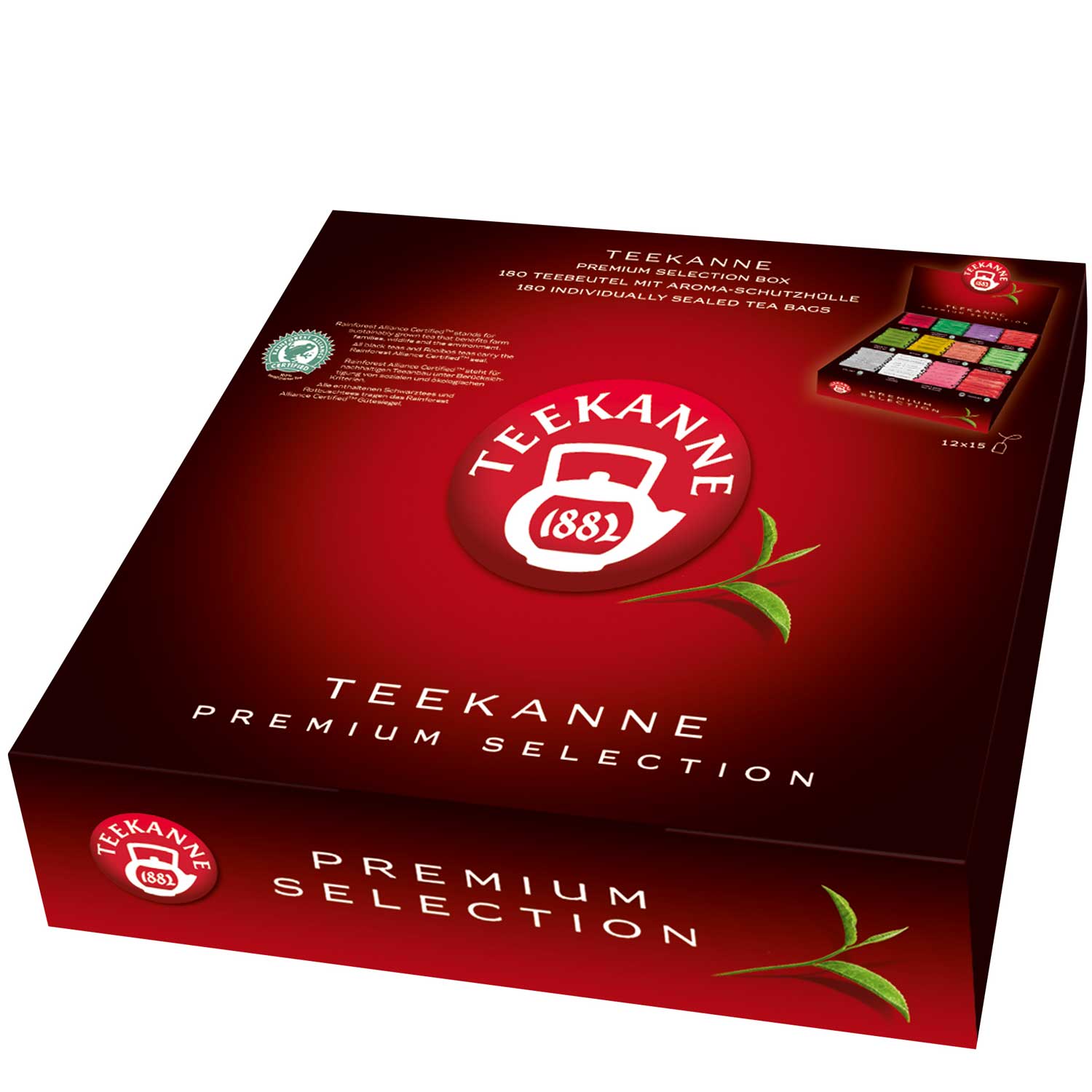 Teekanne Tee Gastro Premium Selection Box  180 Btl./Pack.