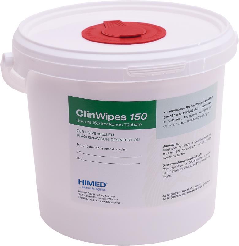 ClinWipes 150 Spendersystem, incl. 150 Tücher
