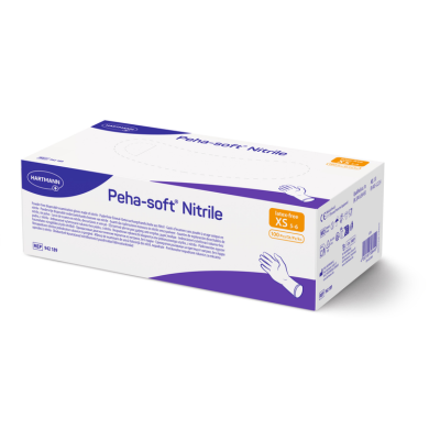 Peha-Soft Nitril blau puderfrei, 100 Stk.