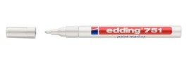 Edding Lackmarker 751 weiß Rundspitze 1-2mm