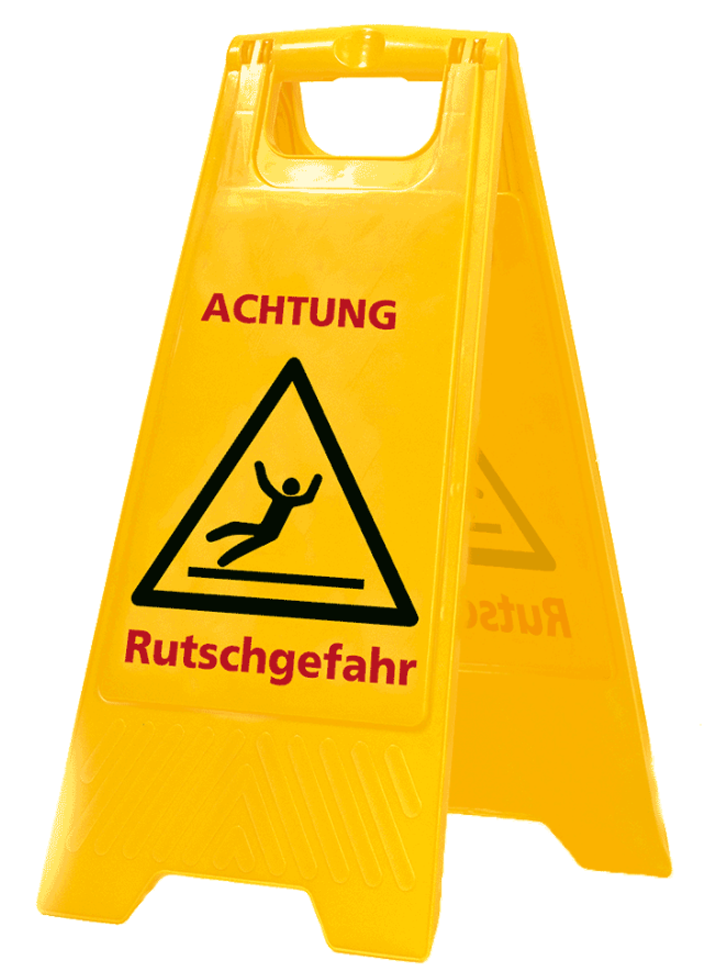 Sprintus Warnschild