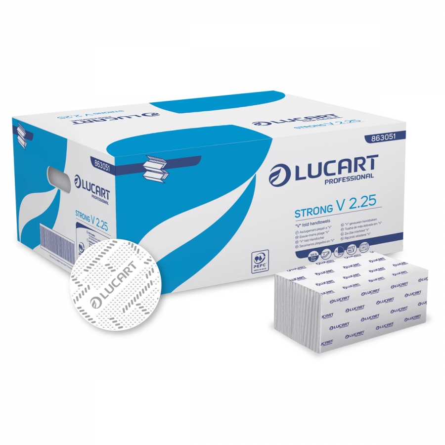 Falthandtücher Lucart Strong V2.25