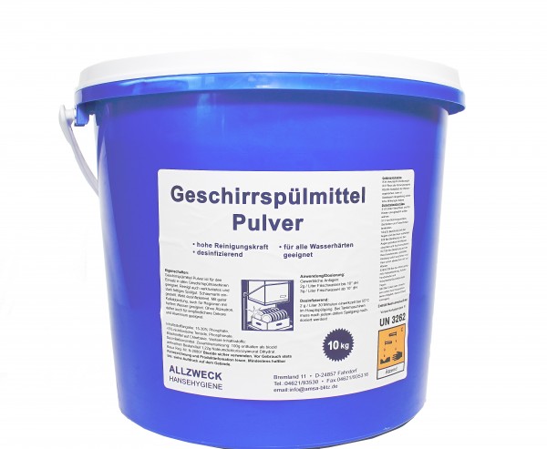 Spülmaschinenpulver