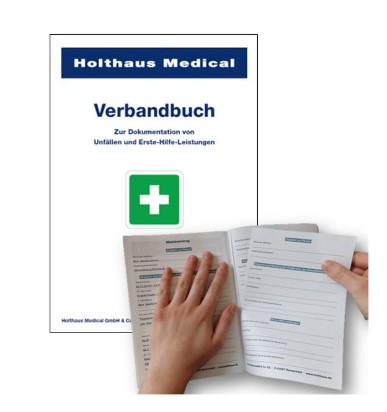 Verbandbuch DIN A5 nach DGUV