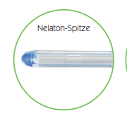 3-Wege-Katheter Visiodrain Silikon Nelaton