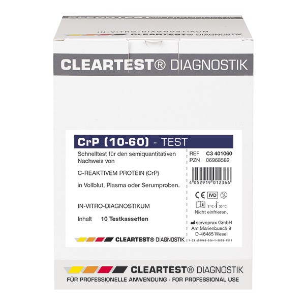 Cleartest CrP (10/60 ) Schnelltest, 10 Stk.